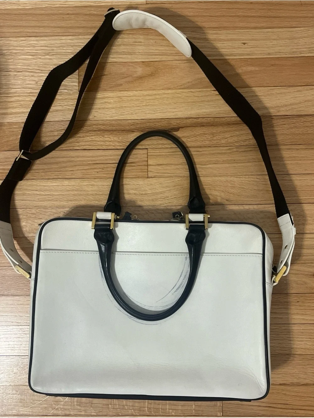 WANT Les Essentiels de la Vie Briefcase/Laptop Bag w/ Shoulder Strap